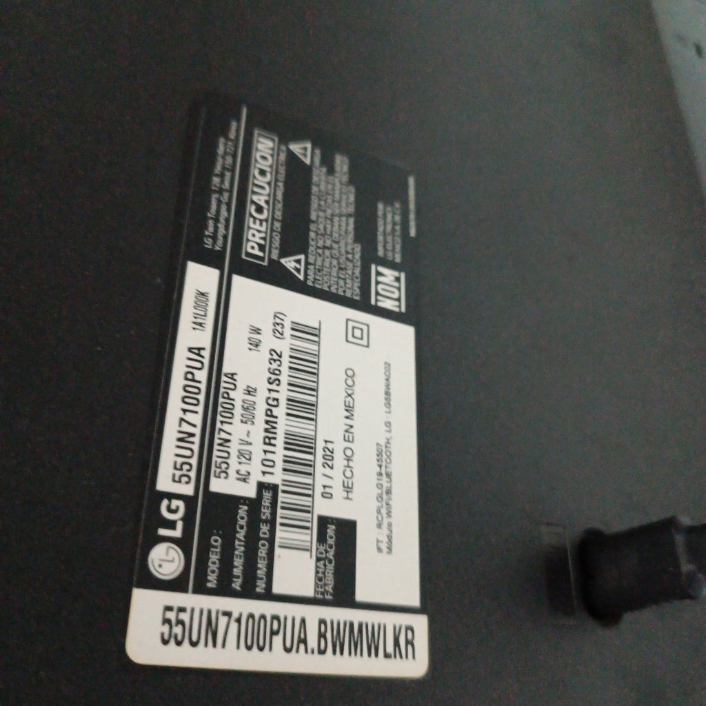 PANTALLA LG 55UN7100PUA (2021) 55" LED 4K (SEMINUEVO)