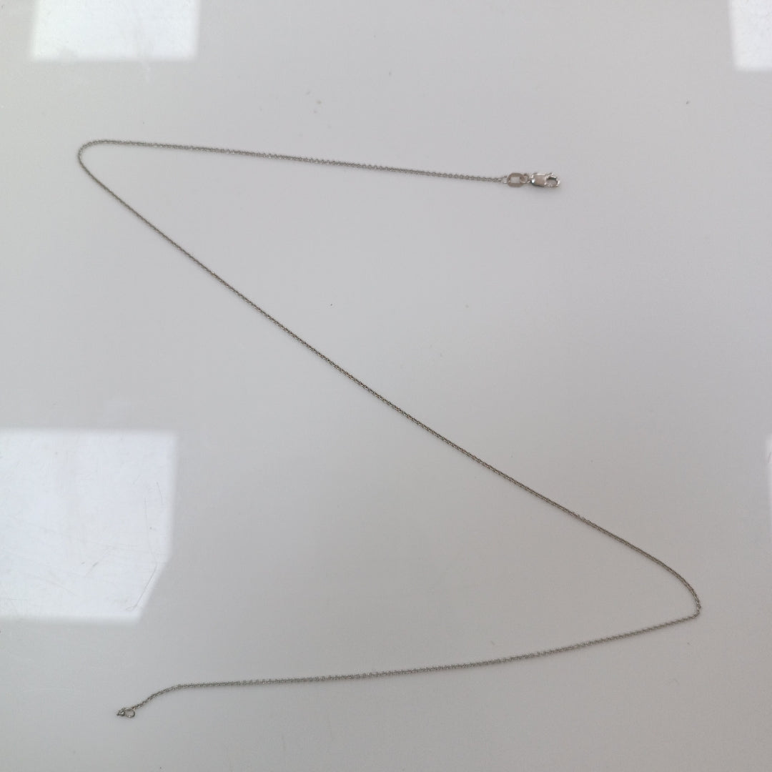CADENA ORO BLANCO 14 K 1,90 GRMS (SEMINUEVO)