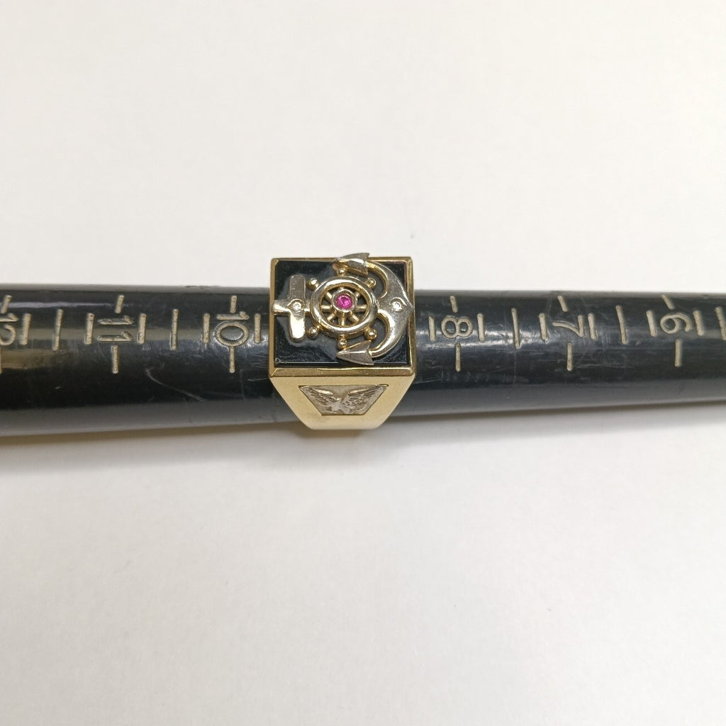 ANILLO ORO 14 K 15.1 GRMS (SEMINUEVO)