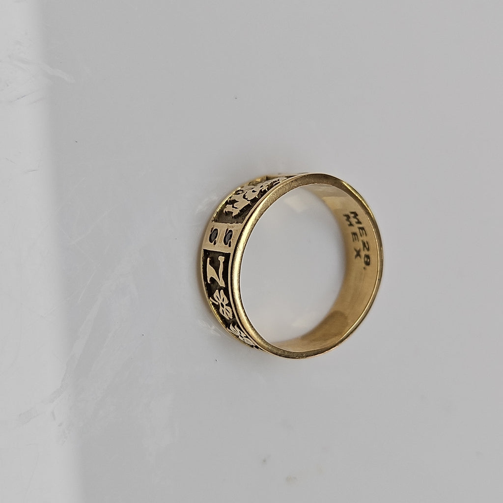 ARGOLLA DE LA SUERTE ORO 14 K 4,40 GRMS (SEMINUEVO)