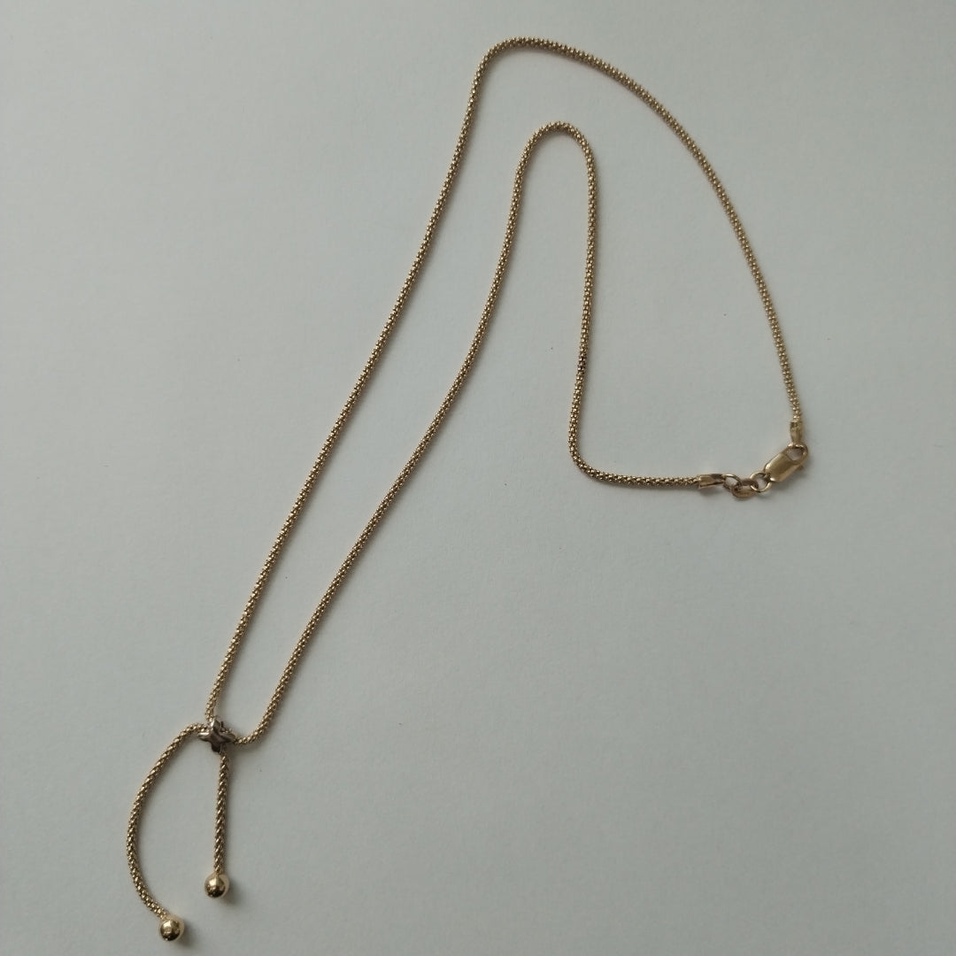 GARGANTILLA ORO 14 K 4.8 GRMS (SEMINUEVO)