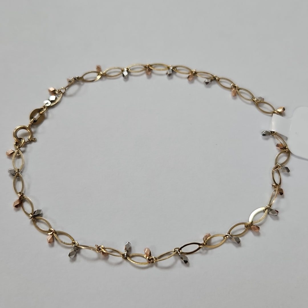 PULSERA ORO 14 K 1.9 GRMS (SEMINUEVO)