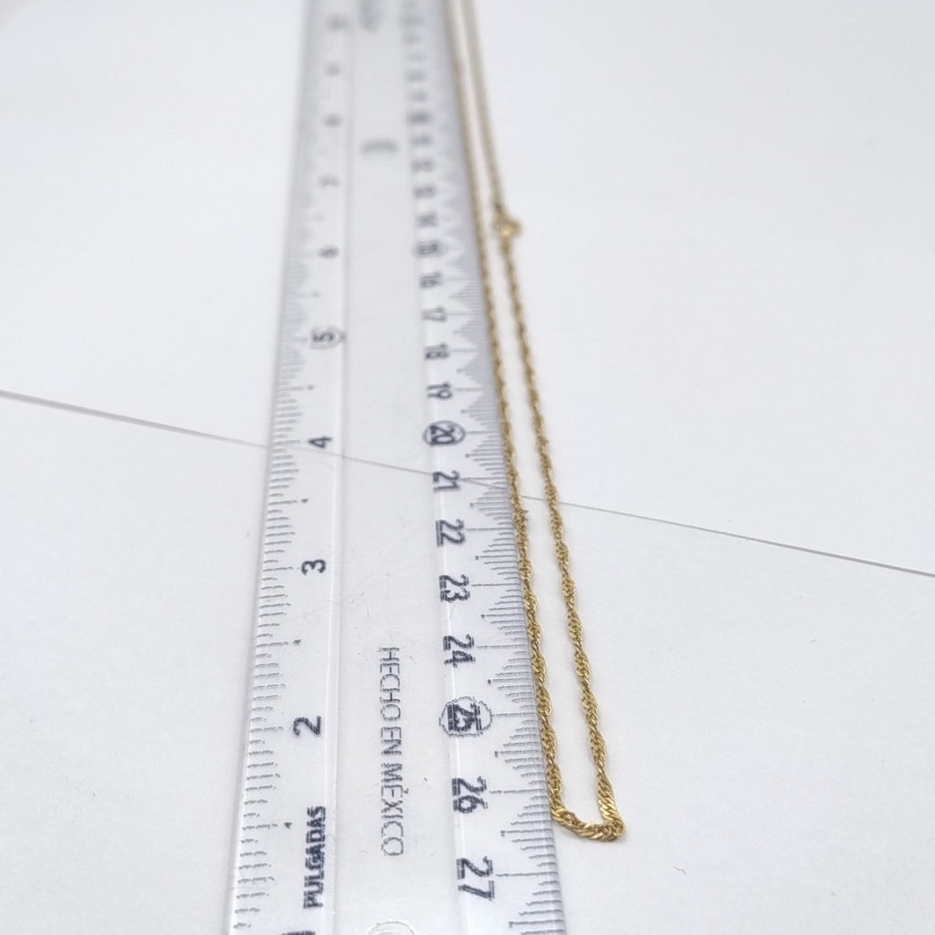 CADENA ORO 14 K 2.5 GRMS (SEMINUEVO)