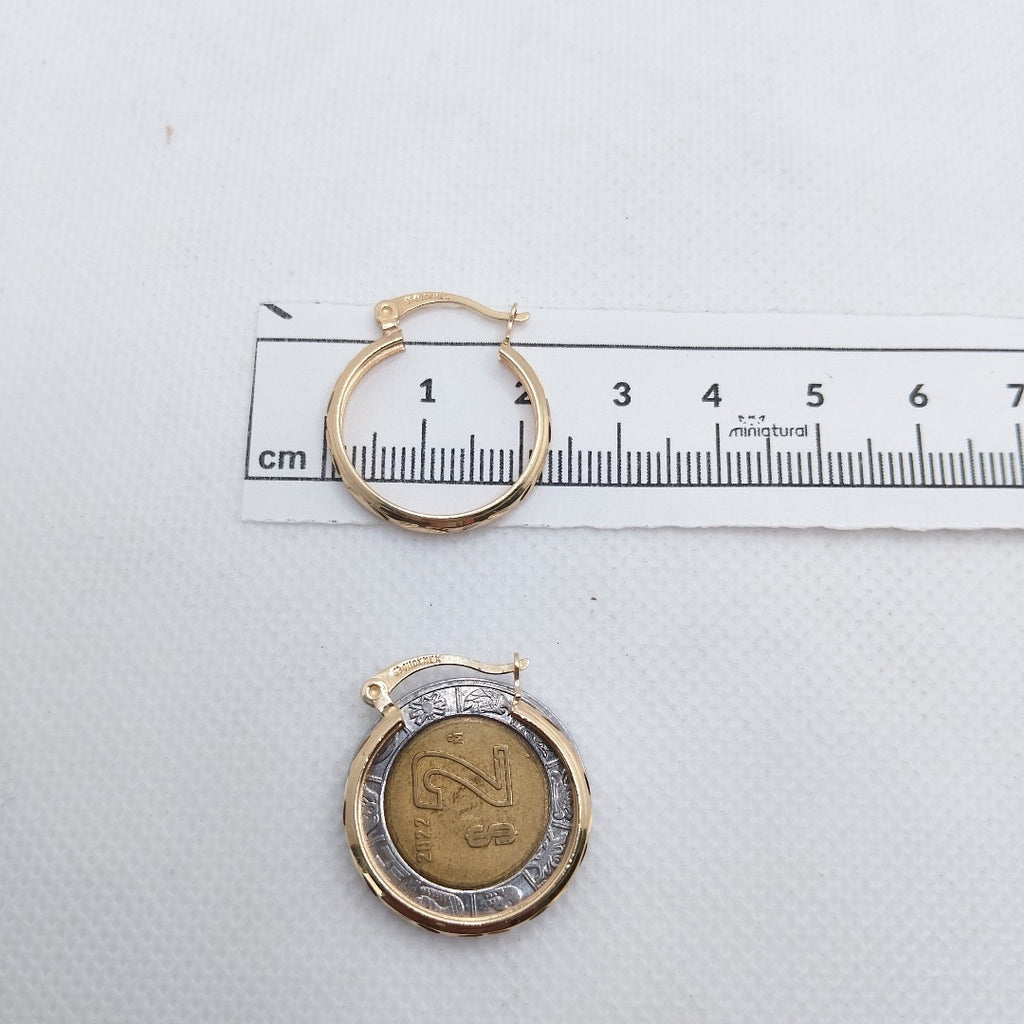 ARRACADAS PAR ORO 10 K 2,60 GRMS (SEMINUEVO)