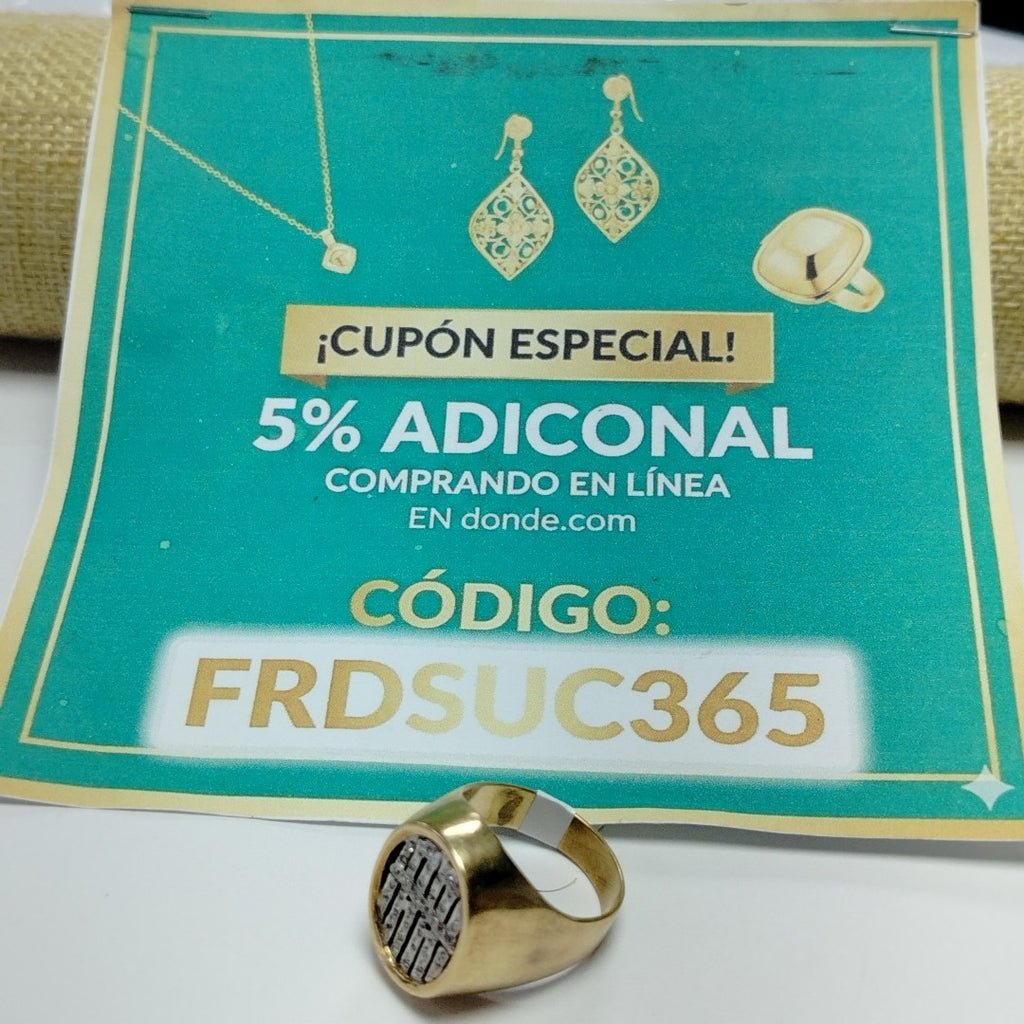 ANILLO ORO 14 K 16,00 GRMS (SEMINUEVO)