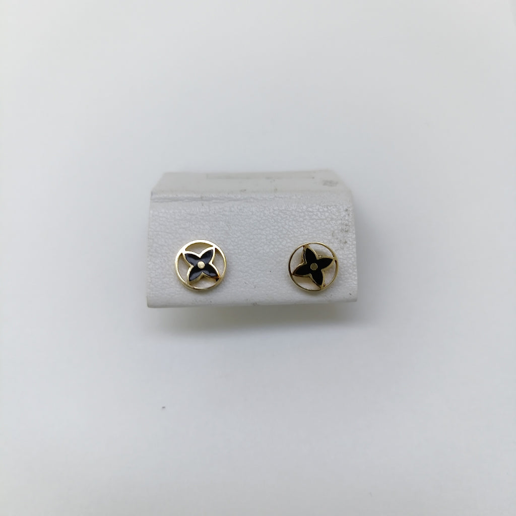 BROQUELES PAR ORO 14 K 1.1 GRMS (SEMINUEVO)
