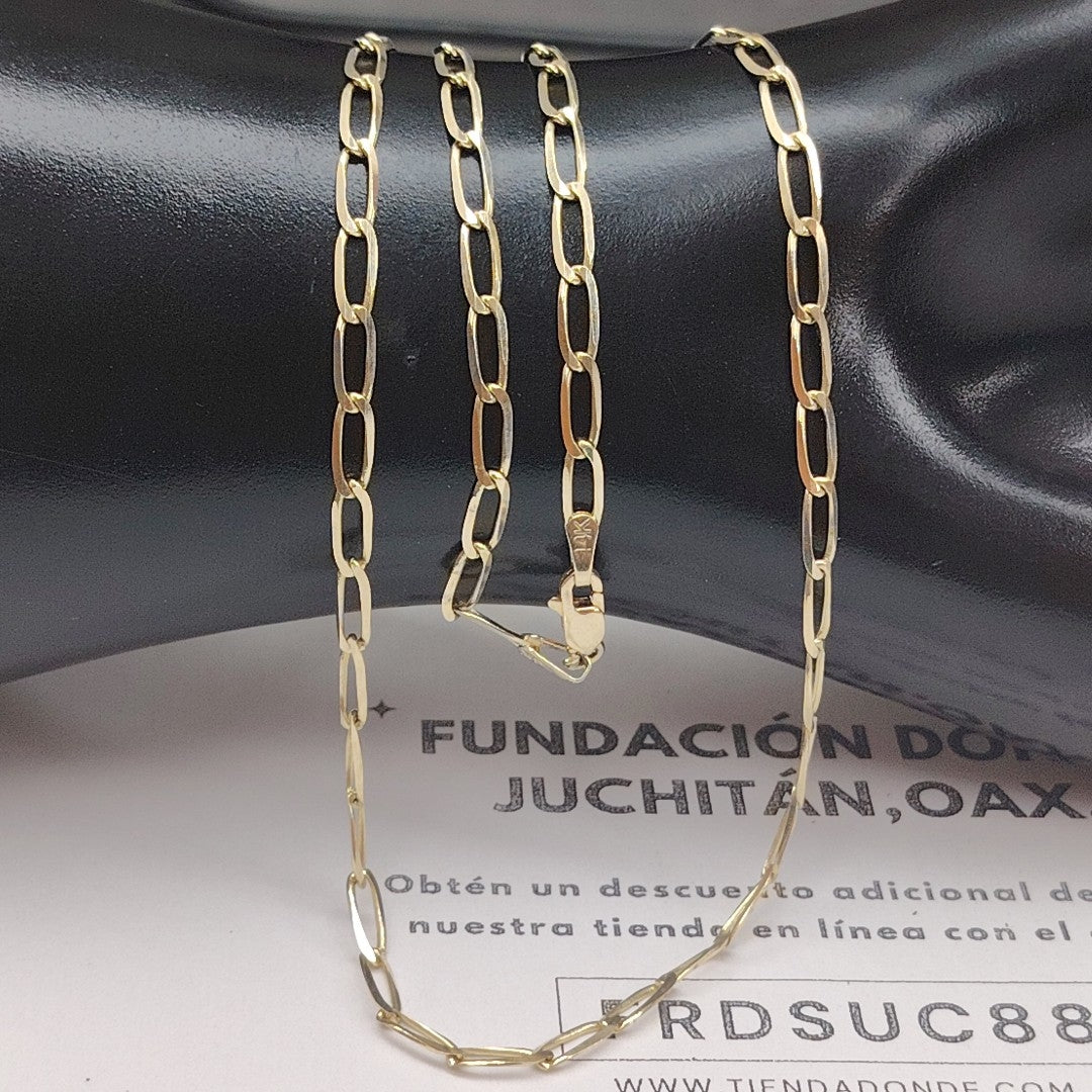 CADENA TEJIDO ESLABONES 6.6G 55 CM (NUEVO)