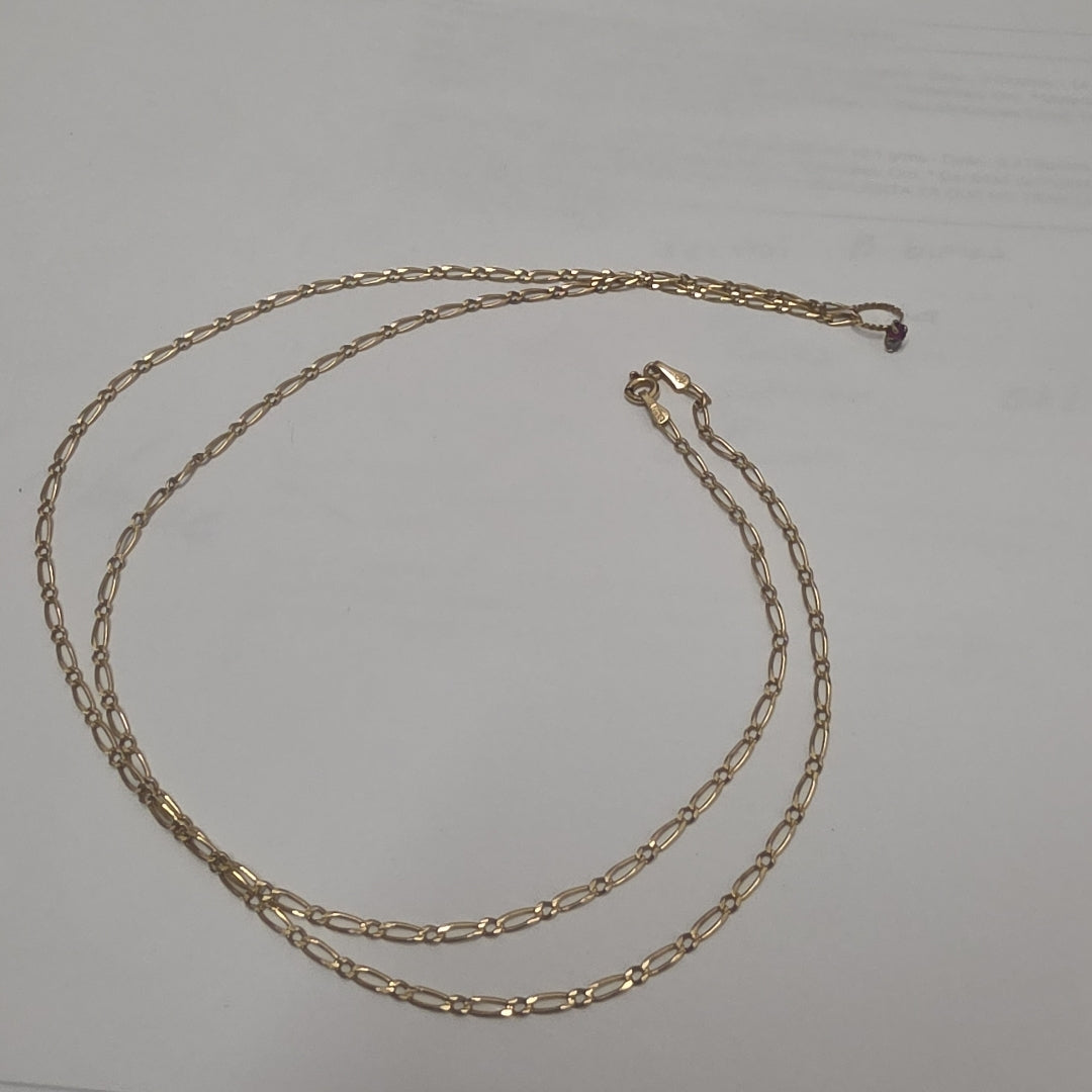 CADENA, DIJE ORO 14 K 5.4 GRMS (SEMINUEVO)