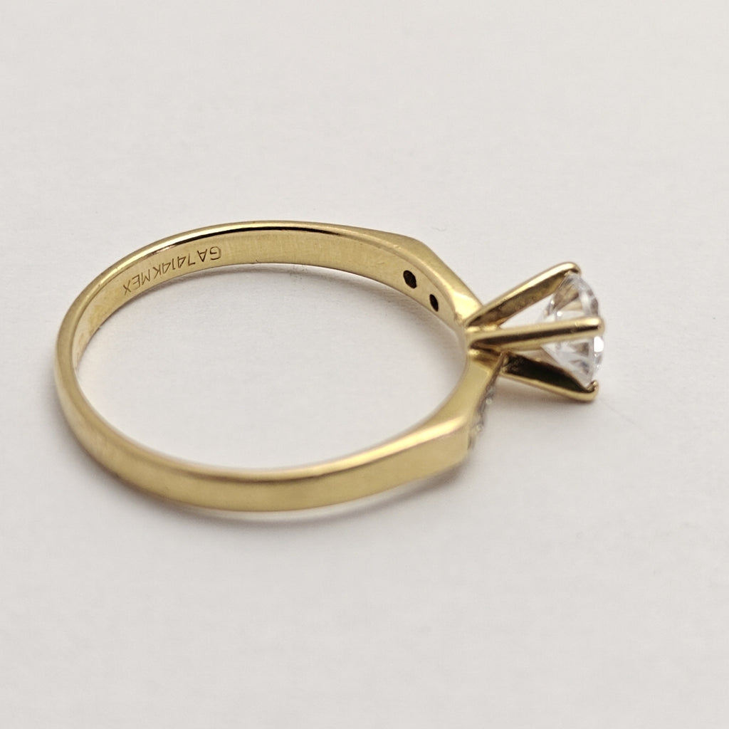 ANILLITO ORO 14 K 1.9 GRMS (SEMINUEVO)