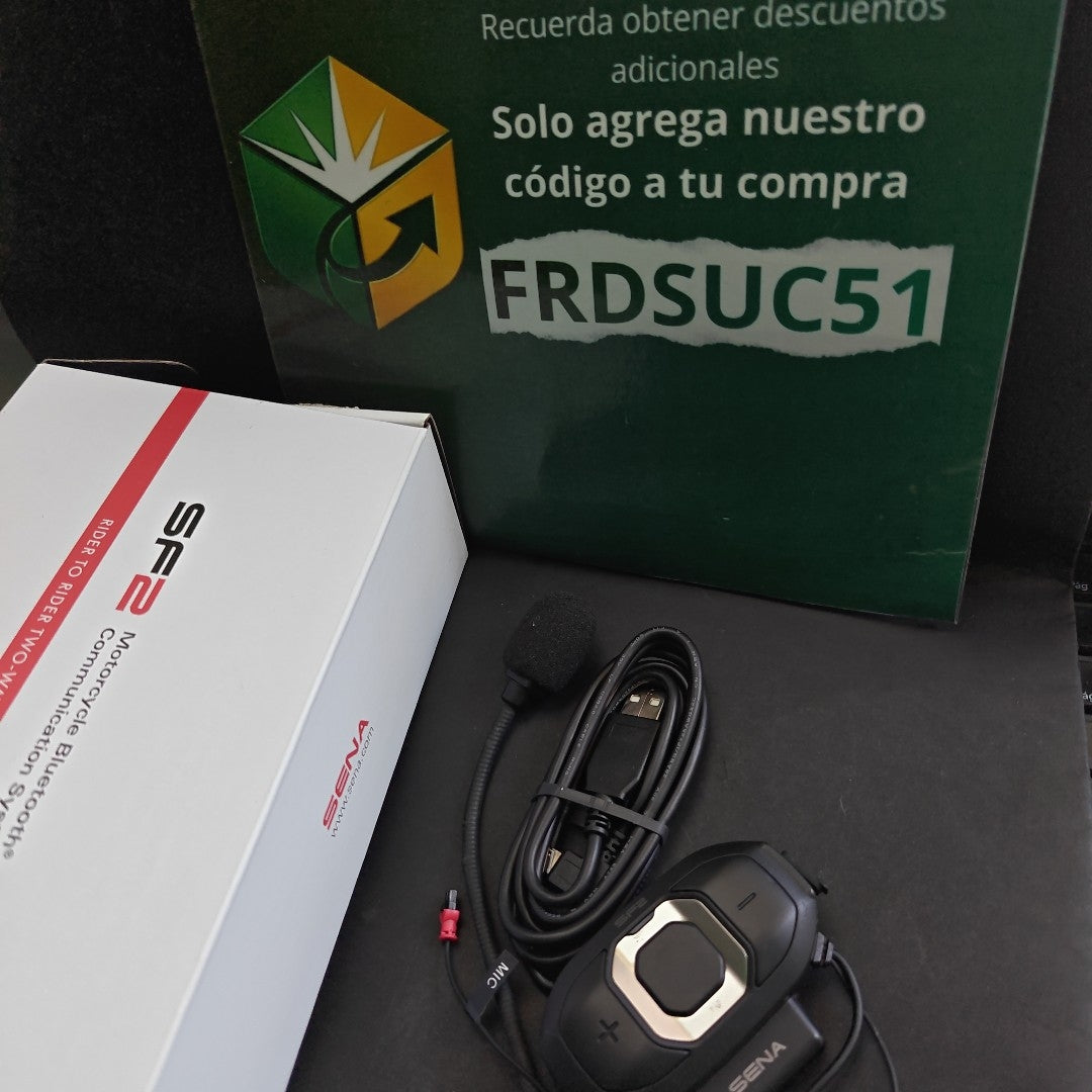 AUDIFONOS SENA SF2 INALAMBRICO BLUETOOTH (SEMINUEVO)