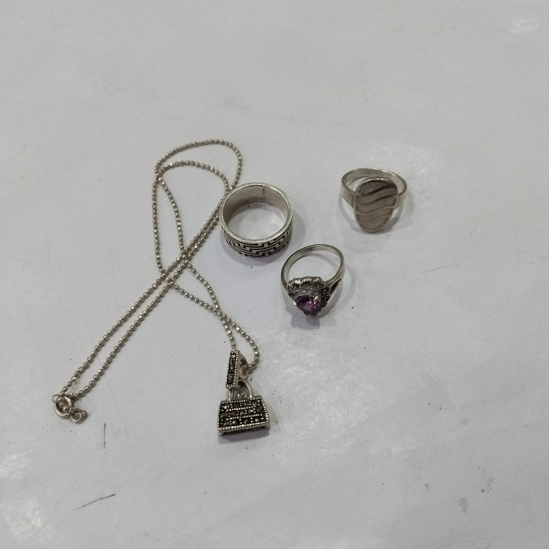 ANILLITO,CADENA PLATA 26,80 GRMS (SEMINUEVO)