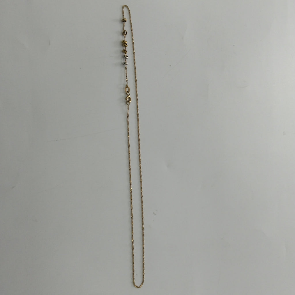 GARGANTILLA ORO 14 K 1.3 GRMS (SEMINUEVO)