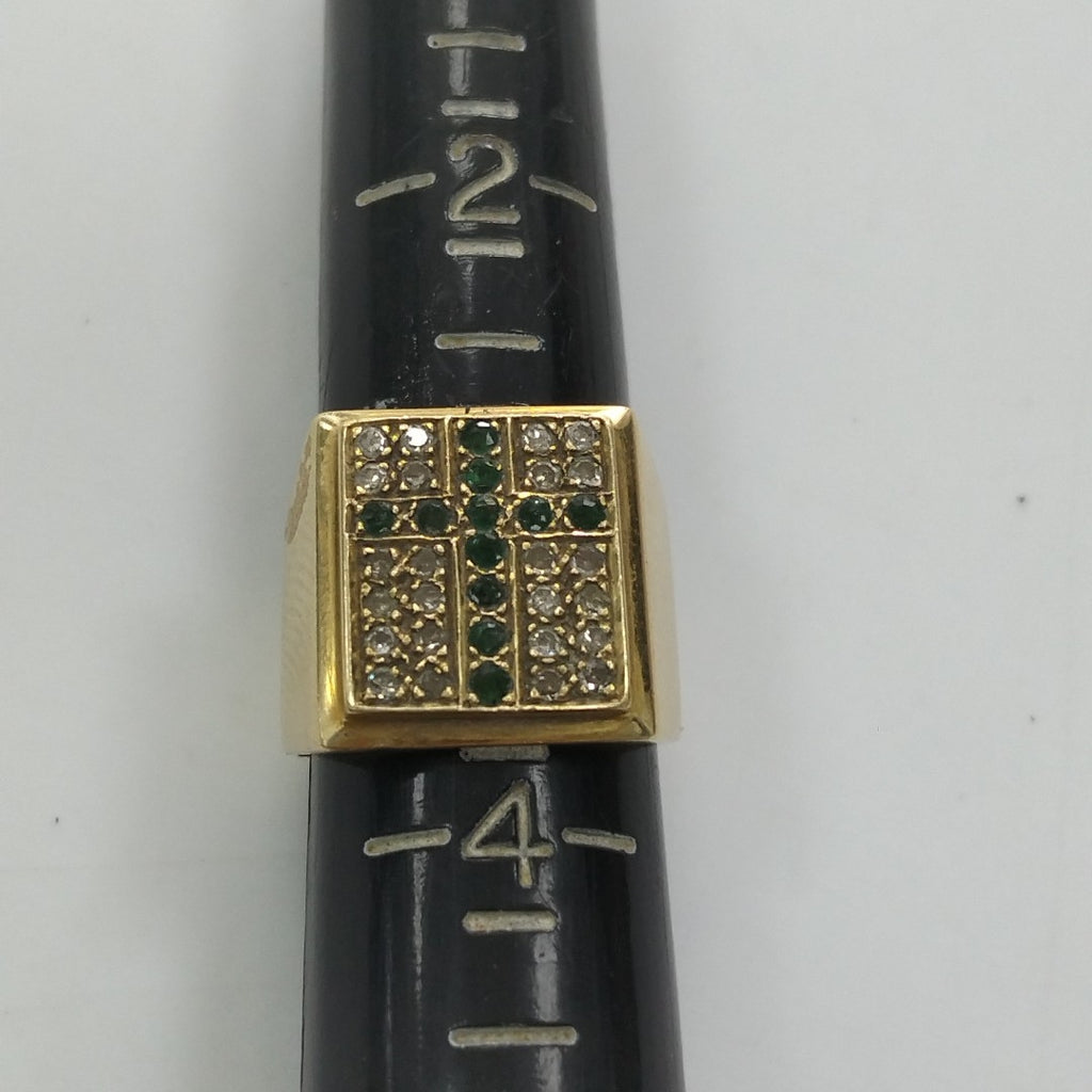 ANILLO ORO 14 K 9.5 GRMS (SEMINUEVO)