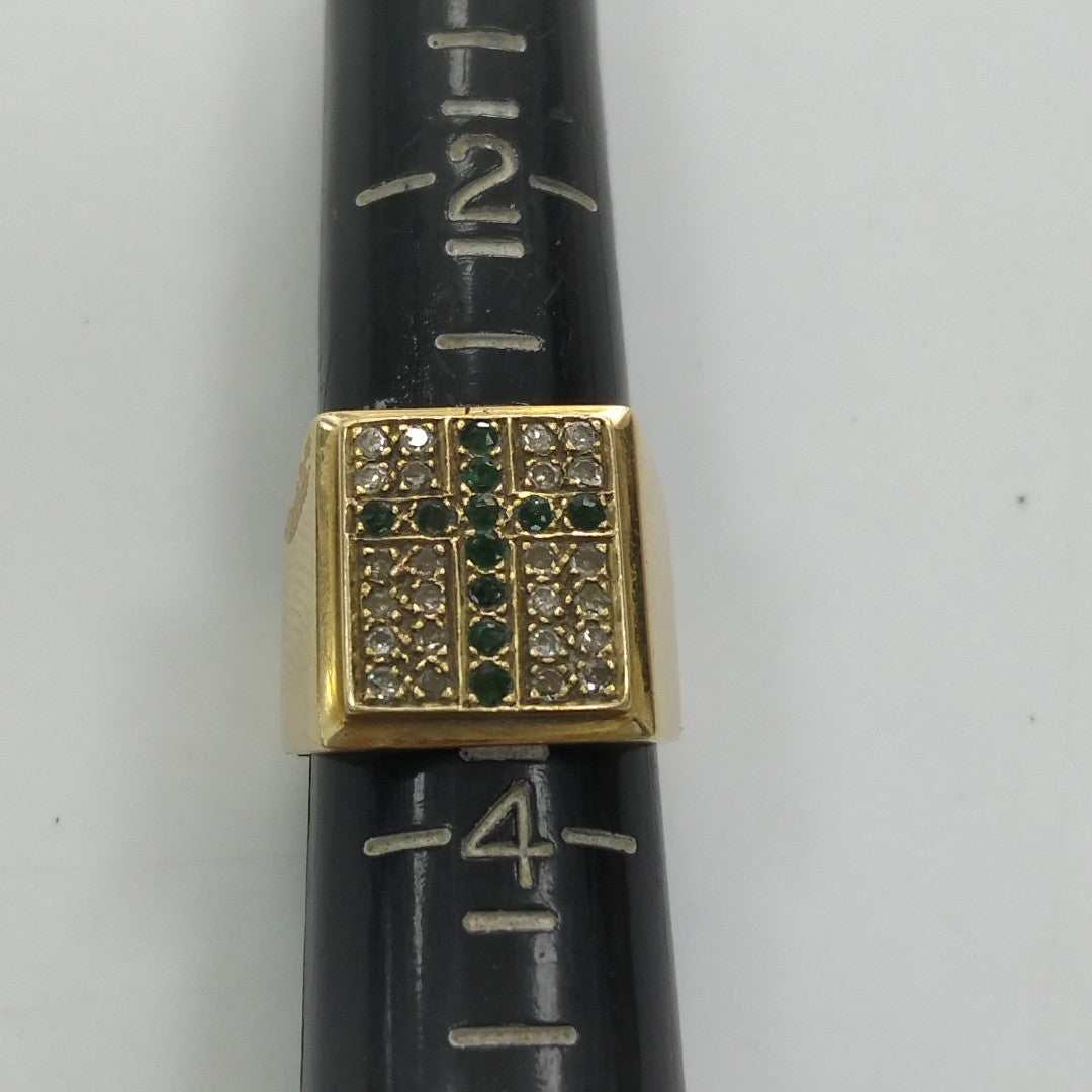 ANILLO ORO 14 K 9.5 GRMS (SEMINUEVO)
