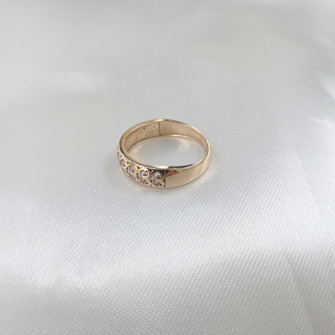 ANILLOS DAMA ORO 14K 2 (NUEVO)