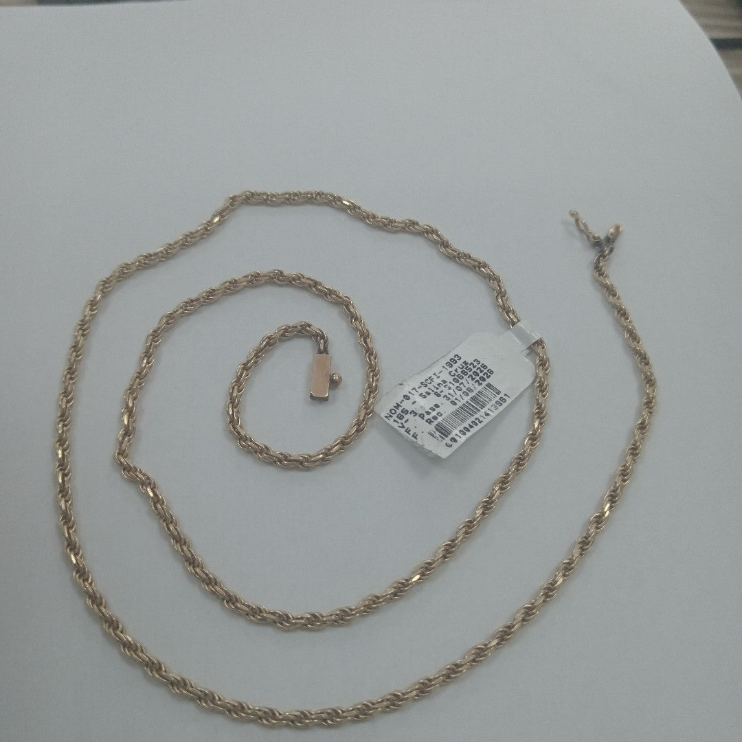 CADENA ORO 14 K 19 GRMS (SEMINUEVO)