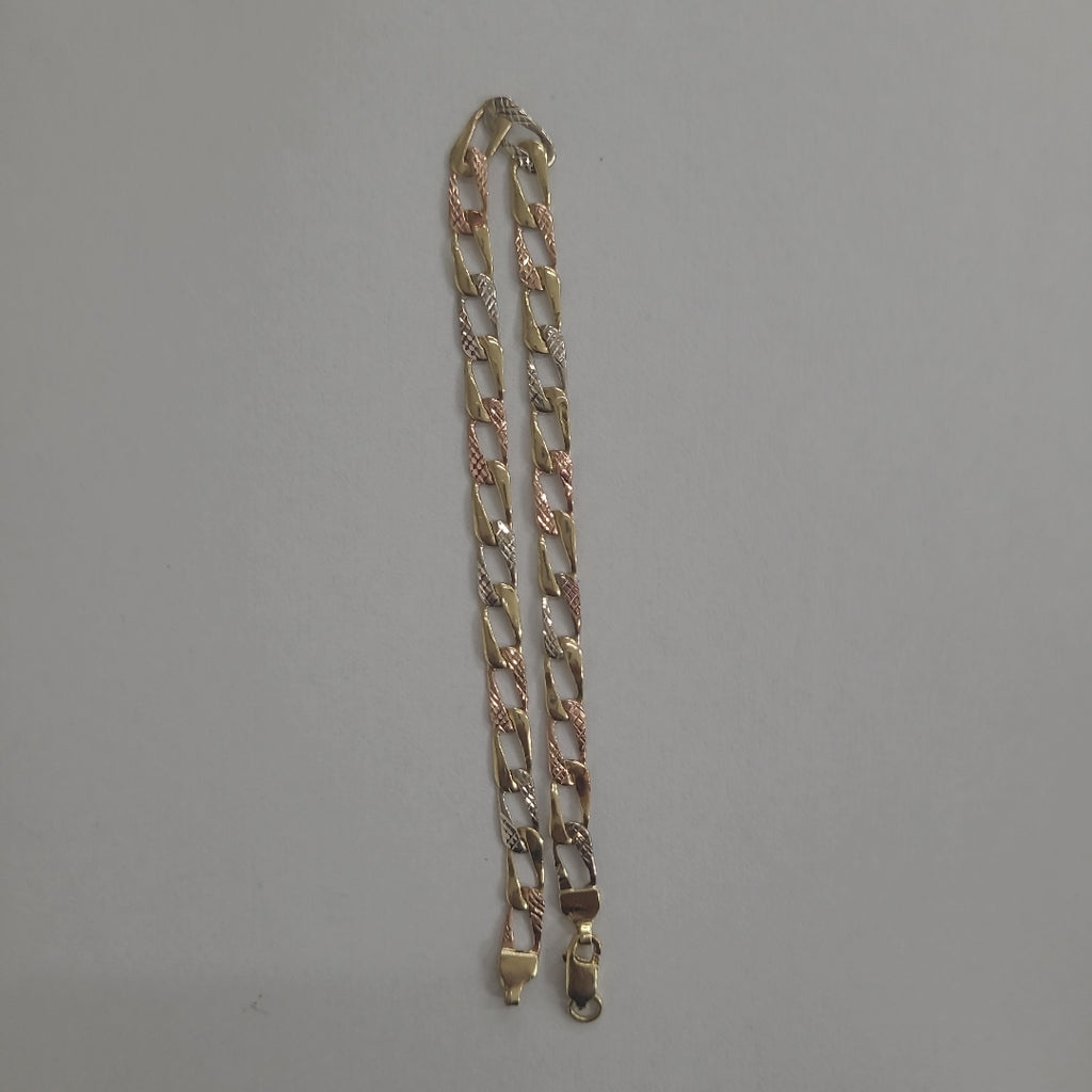 PULSERA ORO,ORO COMBINADO 14 K 3,10 GRMS (SEMINUEVO)