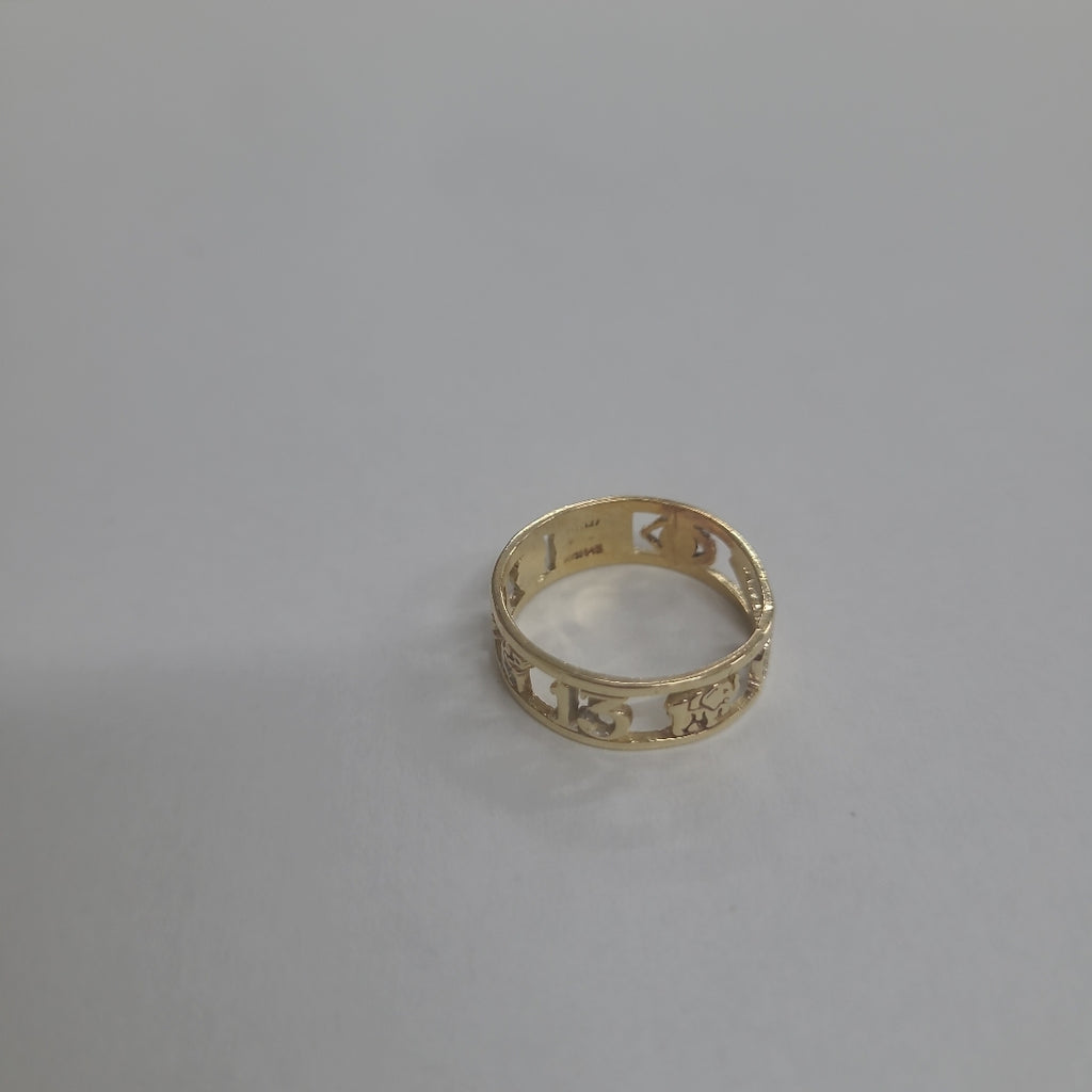 ARGOLLA ORO 14 K 2.2 GRMS (SEMINUEVO)
