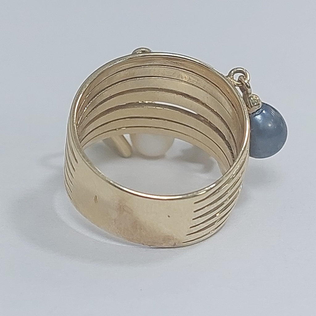 ANILLO ORO 14 K 8,50 GRMS (SEMINUEVO)