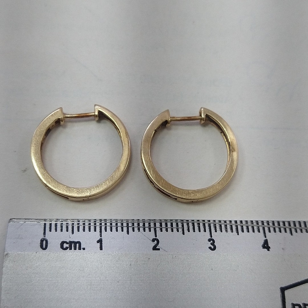 ARRACADAS PAR ORO 8 K 3.9 GRMS (SEMINUEVO)