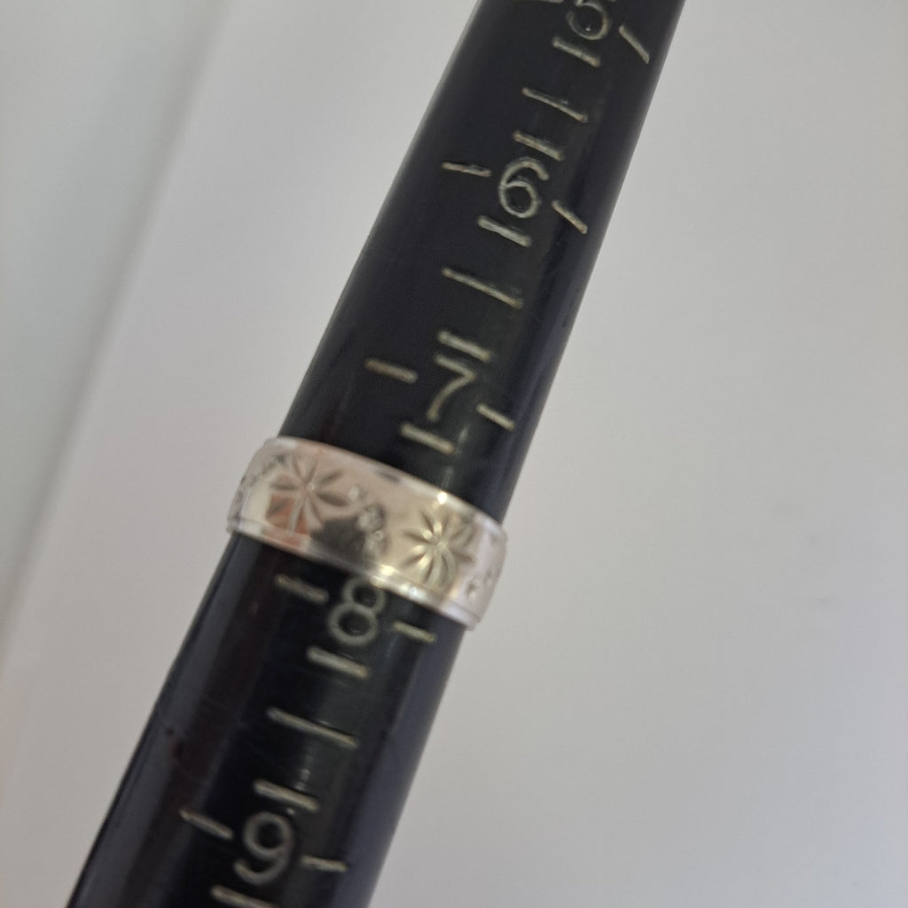 ARGOLLA ORO, ORO BLANCO 14 K 6.8 GRMS (SEMINUEVO)