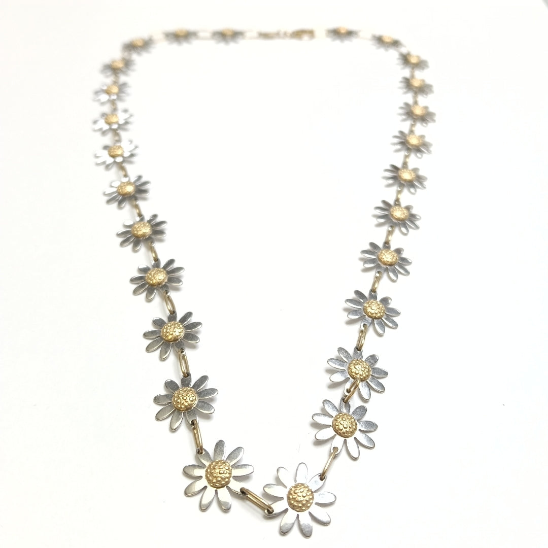 GARGANTILLA ORO,ORO BLANCO 14 K 15,40 GRMS (SEMINUEVO)