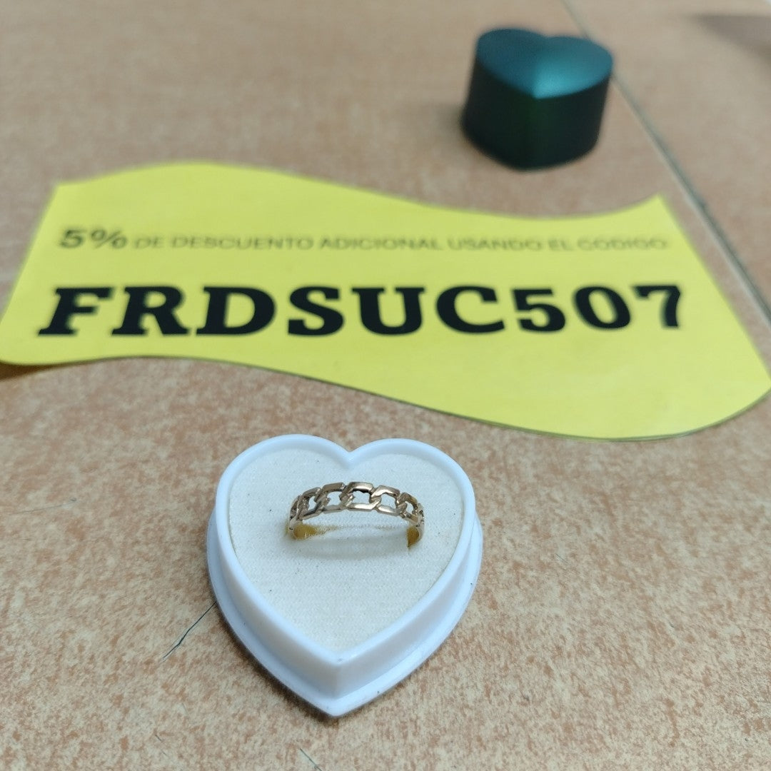 ANILLO ORO 14 K 1,80 GRMS (SEMINUEVO)