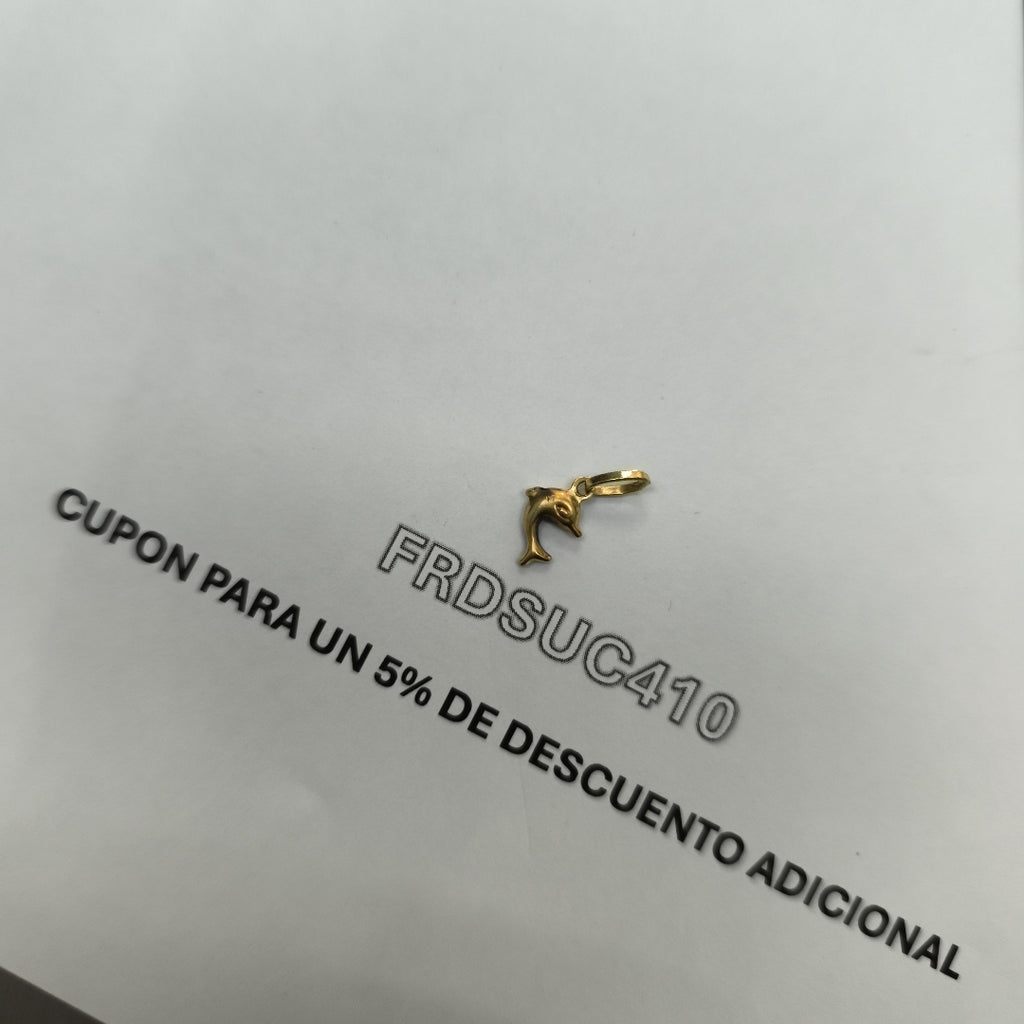 DIJE ORO 14 K 0.5 GRMS (SEMINUEVO)