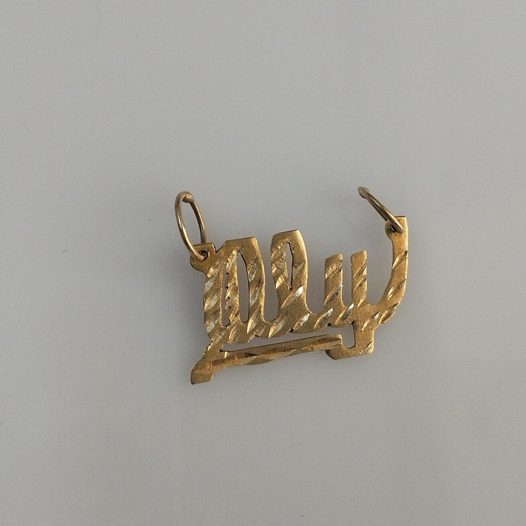 DIJE ORO 14 K 0,90 GRMS (SEMINUEVO)