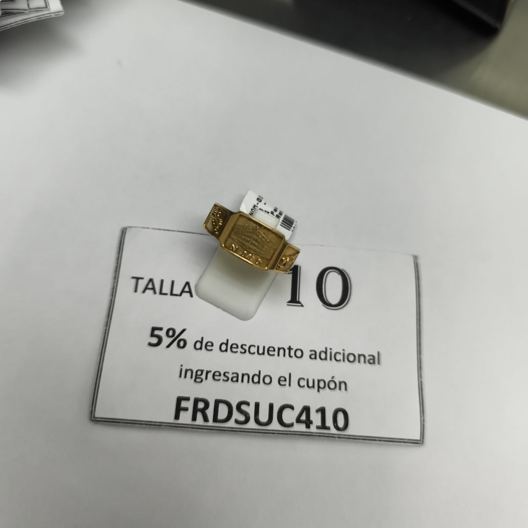 ANILLO ORO 14 K 5.7 GRMS (SEMINUEVO)
