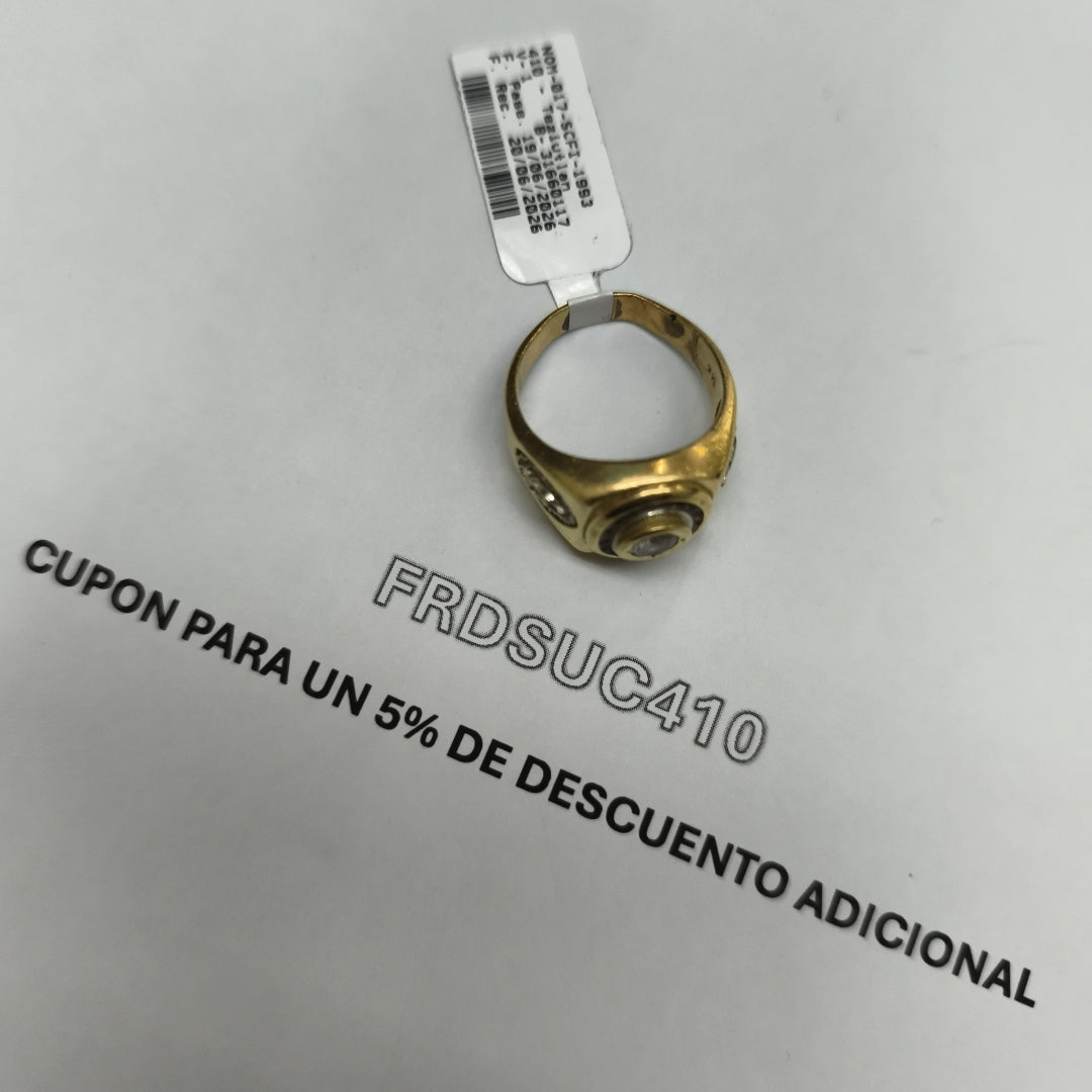 ANILLO ORO 10 K 11.6 GRMS (SEMINUEVO)