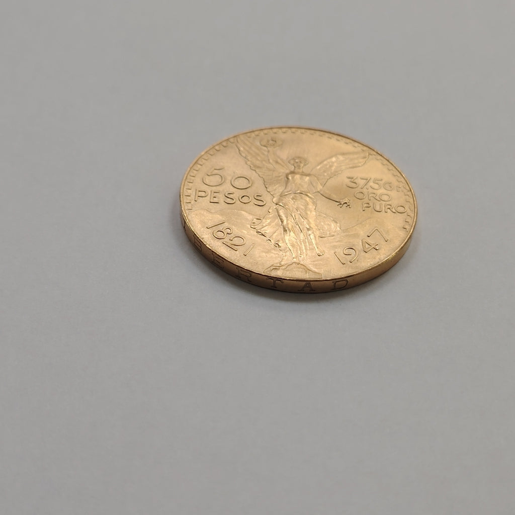 K1 41.6 GRMS 21 K IDENTIFICACIÓN MONEDA NOMINATIVA MONEDAS PESOS 50 PESOS (SEMINUEVO)