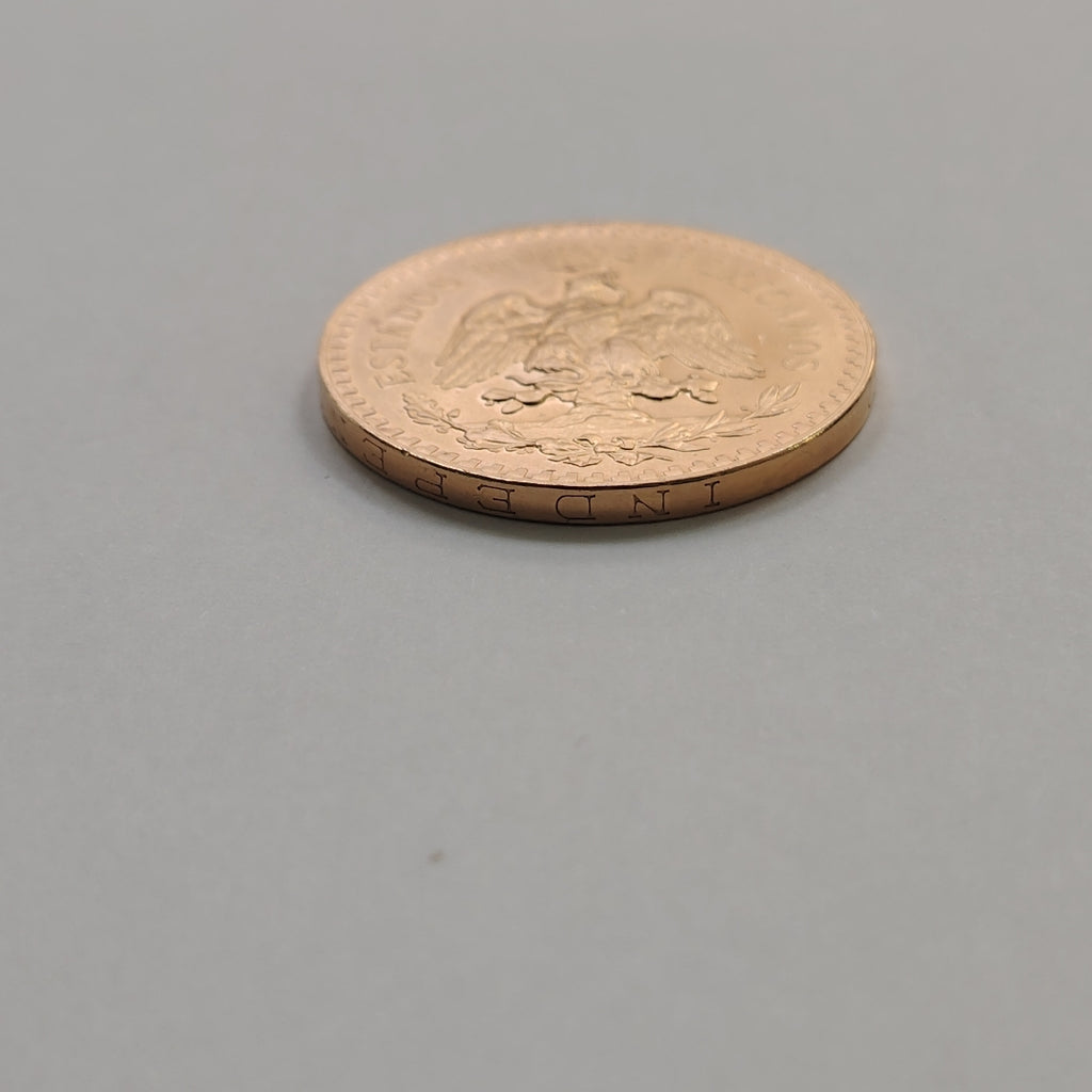 K1 41.6 GRMS 21 K IDENTIFICACIÓN MONEDA NOMINATIVA MONEDAS PESOS 50 PESOS (SEMINUEVO)