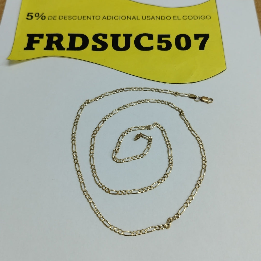 CADENA ORO 14 K 8.2 GRMS (SEMINUEVO)
