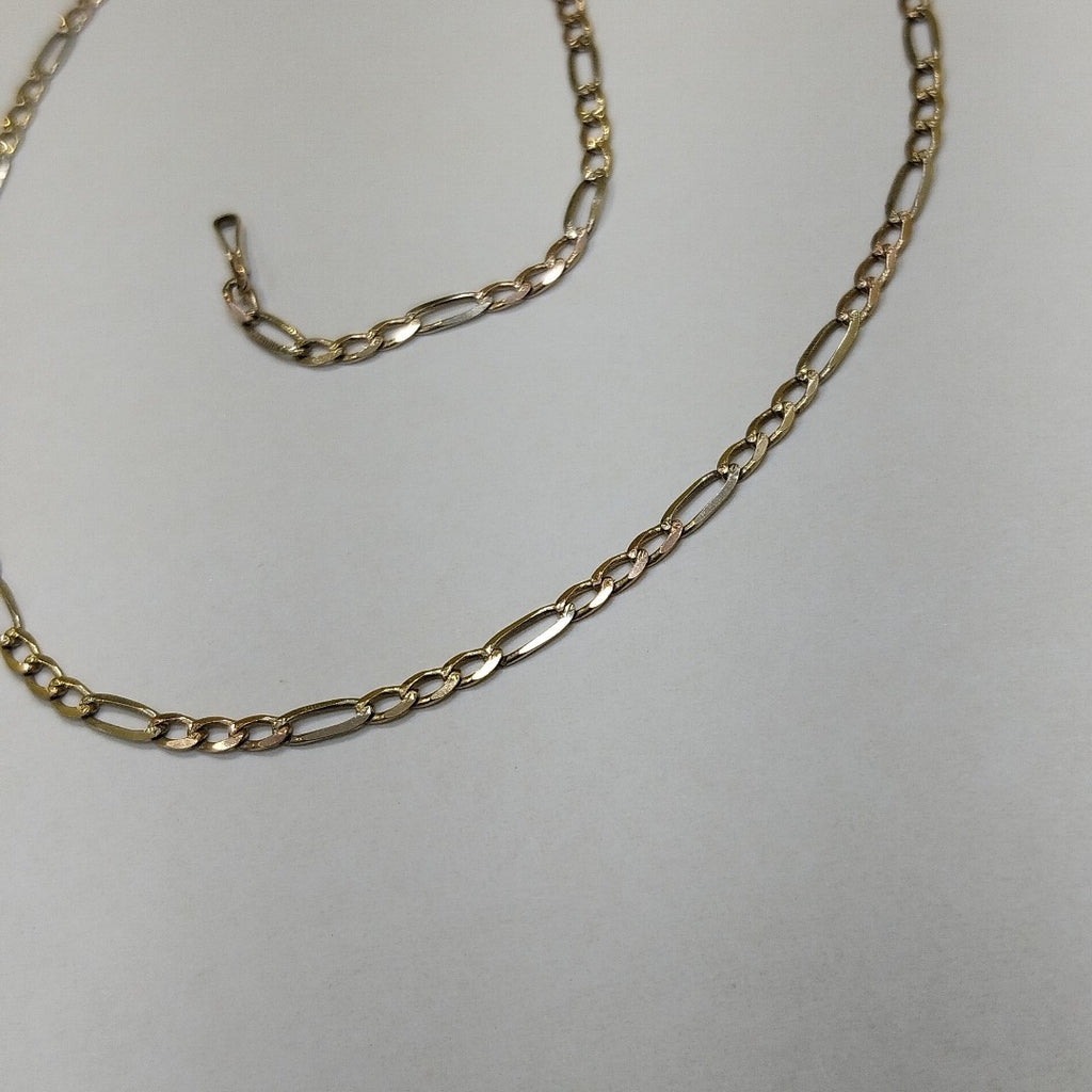 CADENA ORO COMBINADO 14 K 3,70 GRMS (SEMINUEVO)