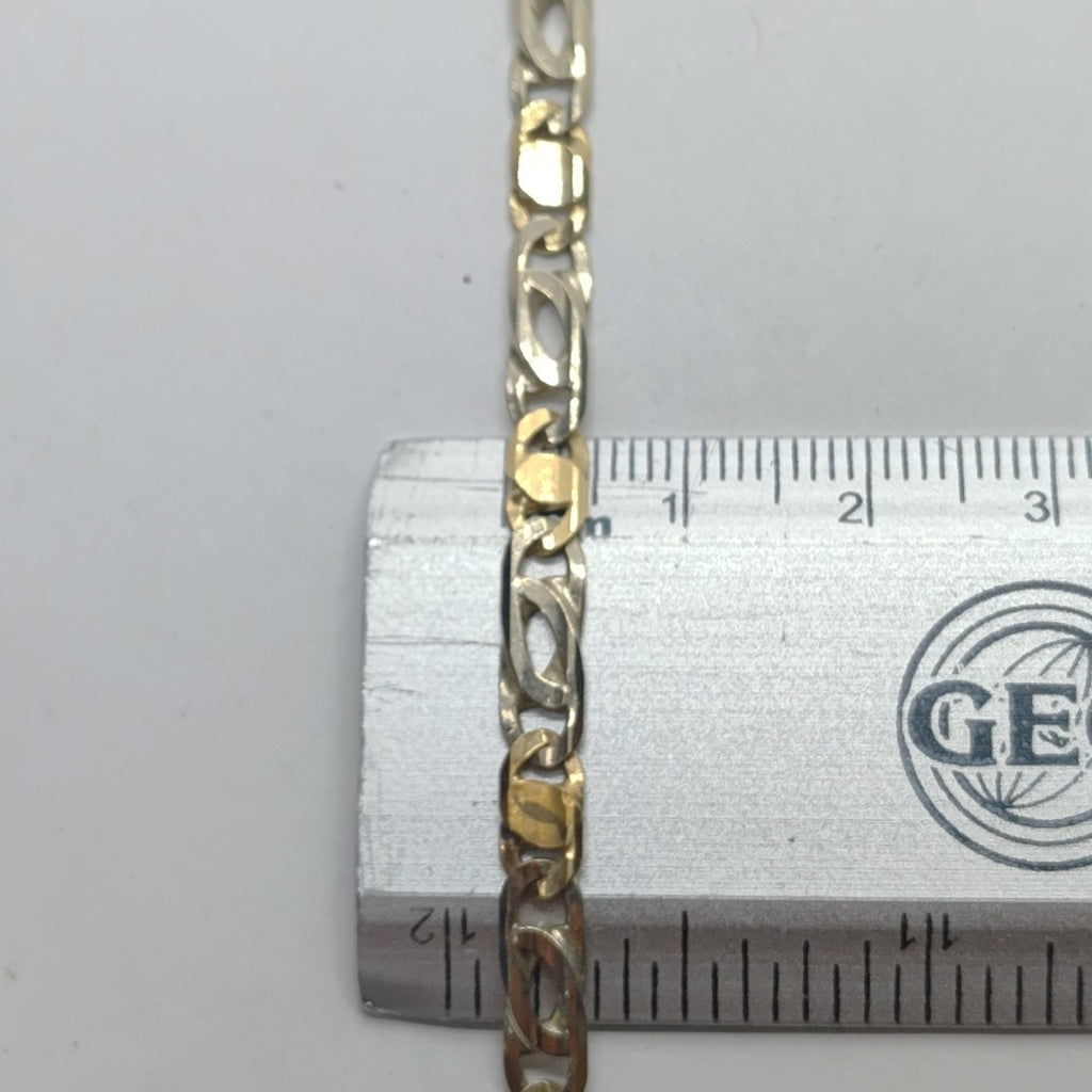 CADENA ORO COMBINADO 14 K 22,70 GRMS (SEMINUEVO)