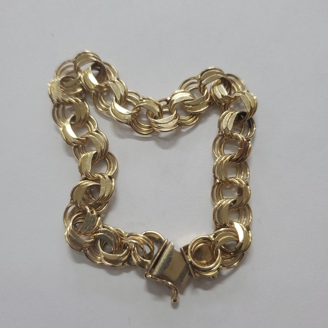 PULSERA ORO 14 K 14.3 GRMS (SEMINUEVO)