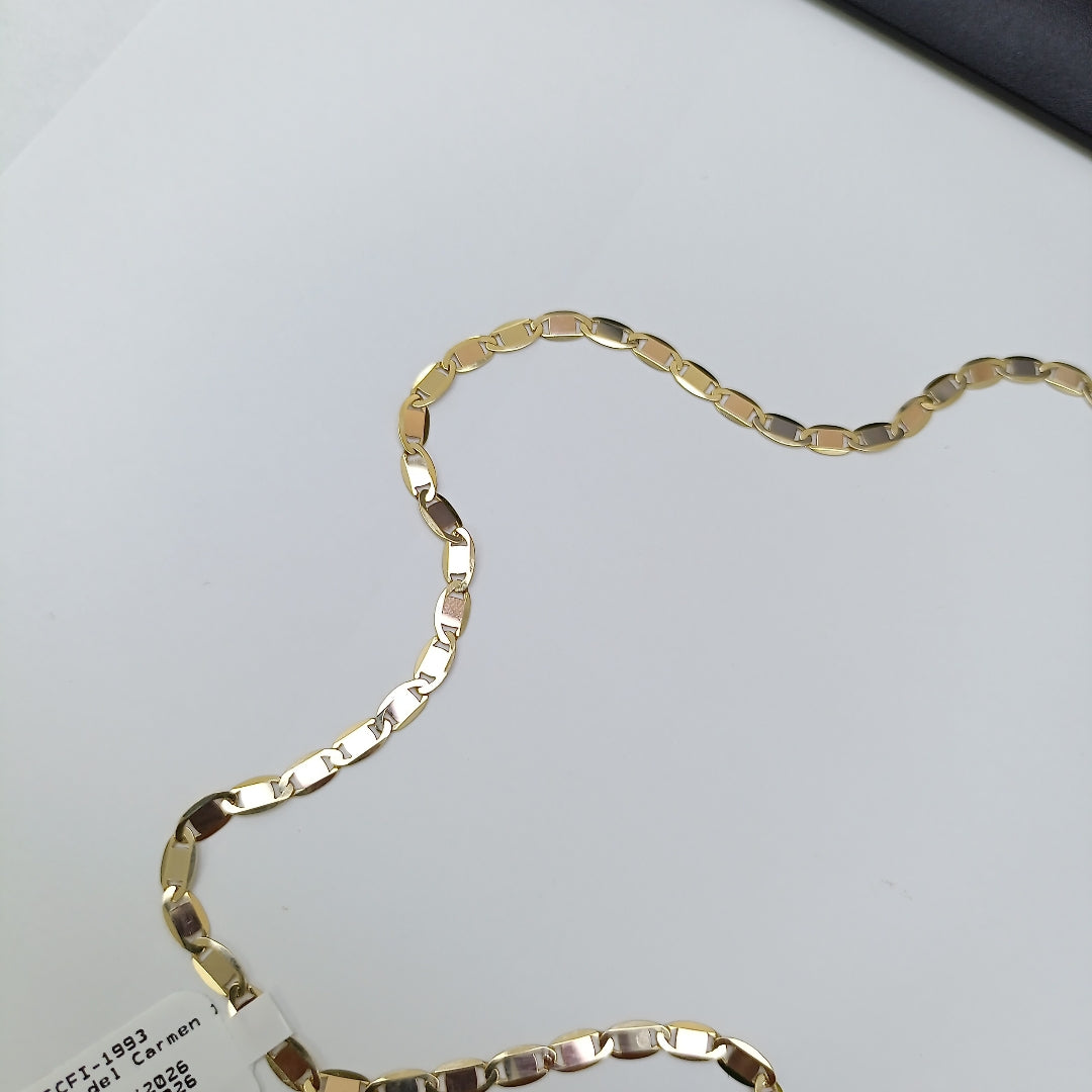 CADENAS VALENTINA/ESPEJO ORO 14K 9.9 (NUEVO)