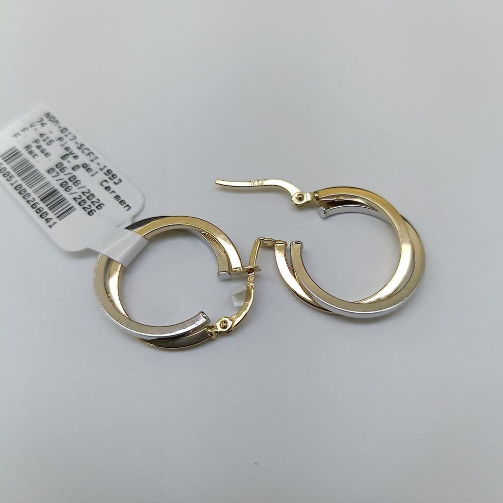 ARRACADAS ORO 14K 1.7 (NUEVO)