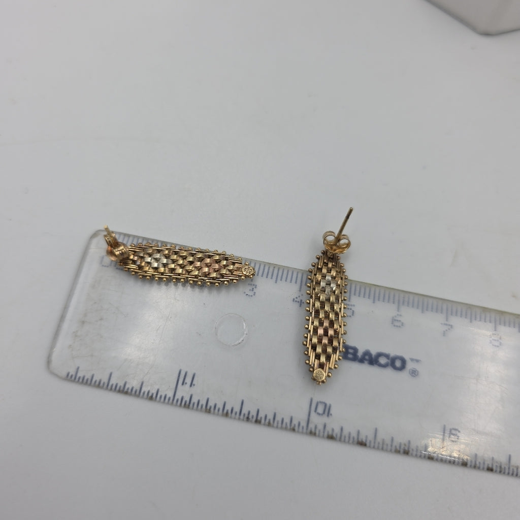 ARETES PAR ORO 8 K 3.8 GRMS (SEMINUEVO)