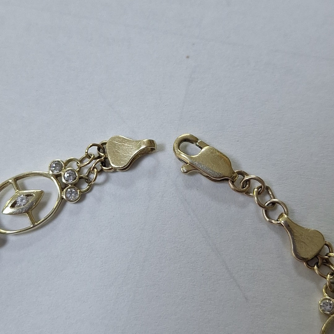 PULSERA ORO 14 K 9.4 GRMS (SEMINUEVO)