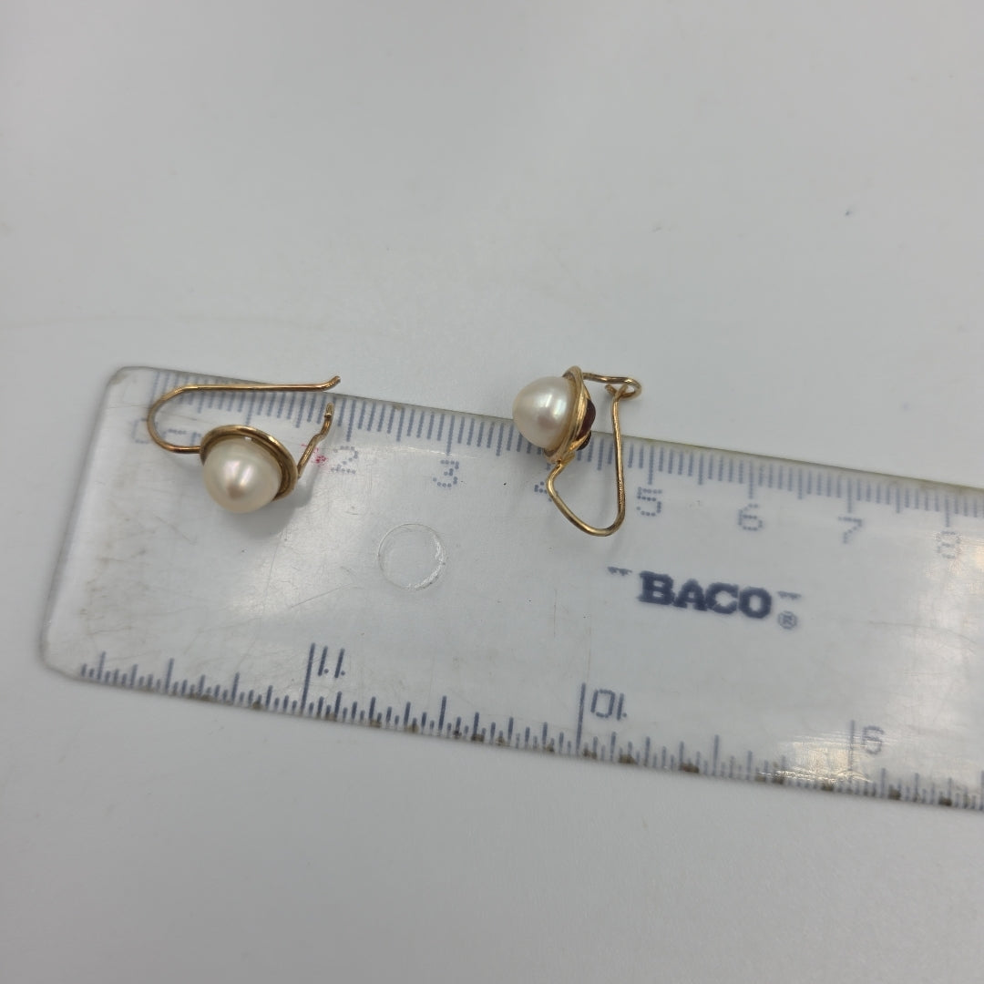 ARETES PAR ORO 10 K 1.9 GRMS (SEMINUEVO)