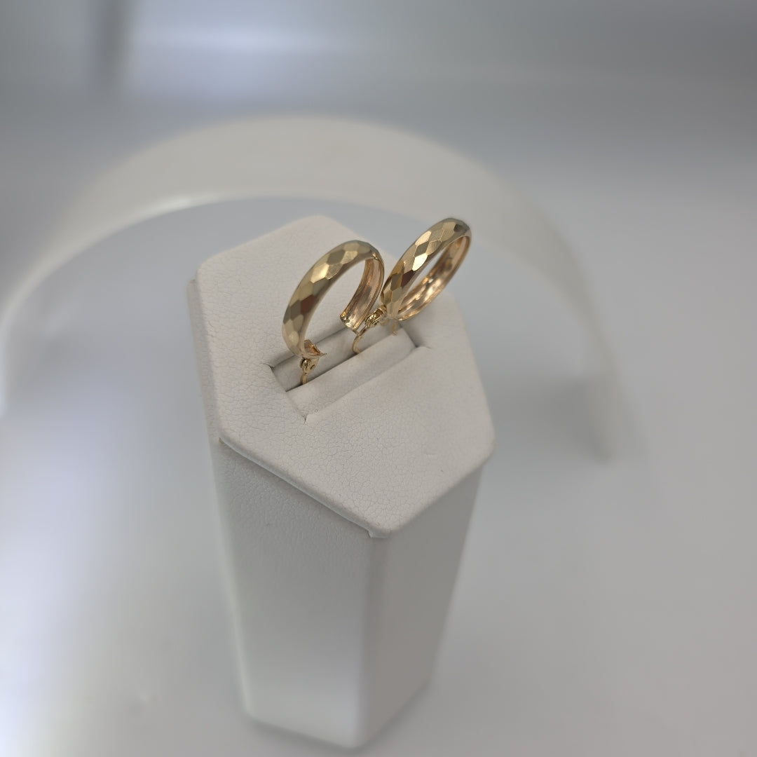 ARRACADAS PAR ORO 10 K 1,60 GRMS (SEMINUEVO)