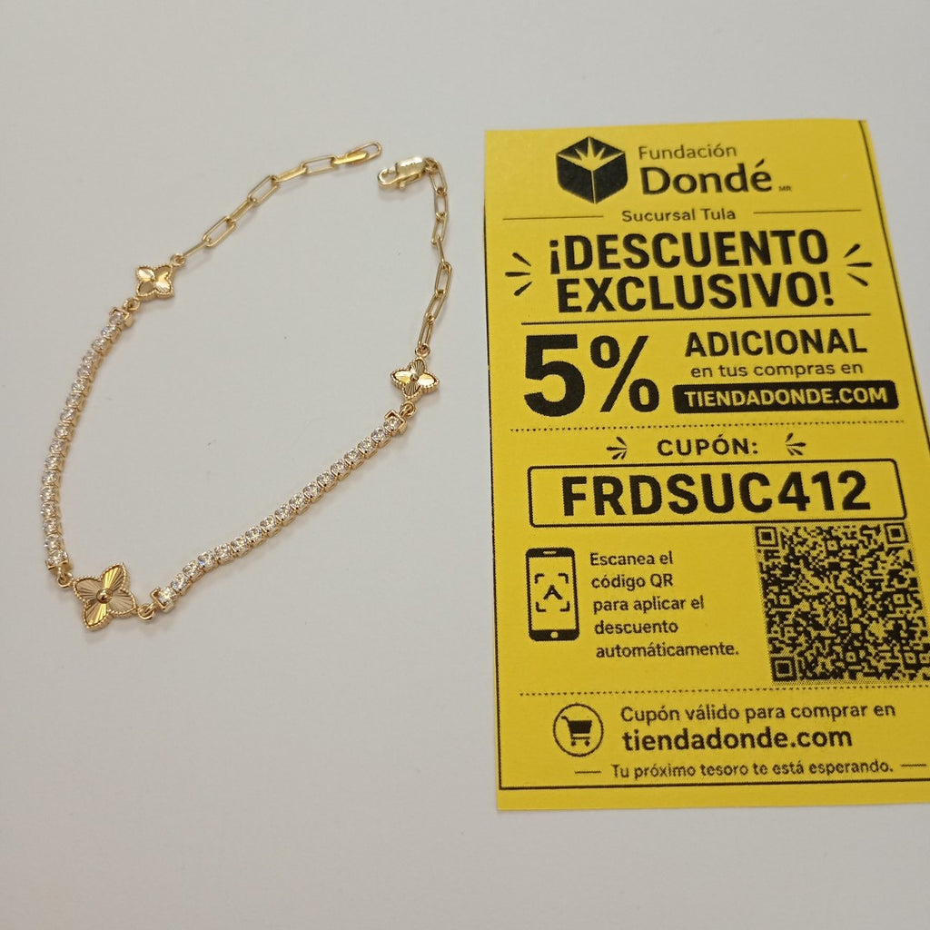 PULSERAS DAMA ORO 14K 2.5 (NUEVO)