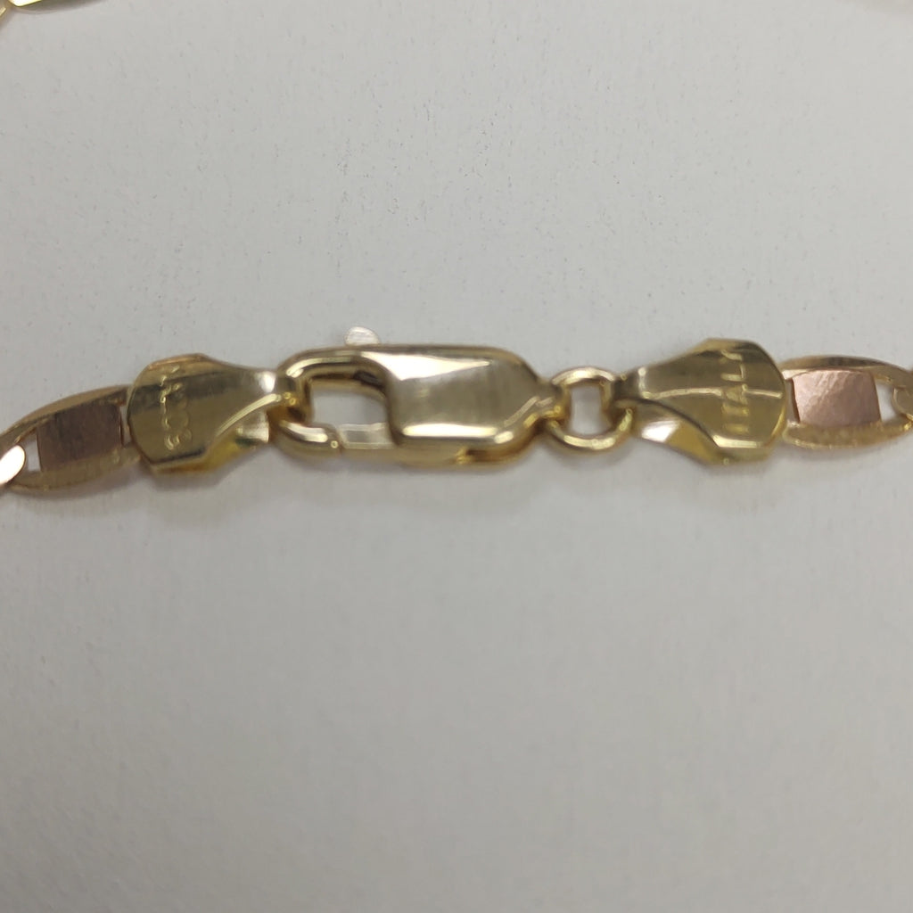 PULSERAS CABALLERO ORO 14K 4.3 (NUEVO)
