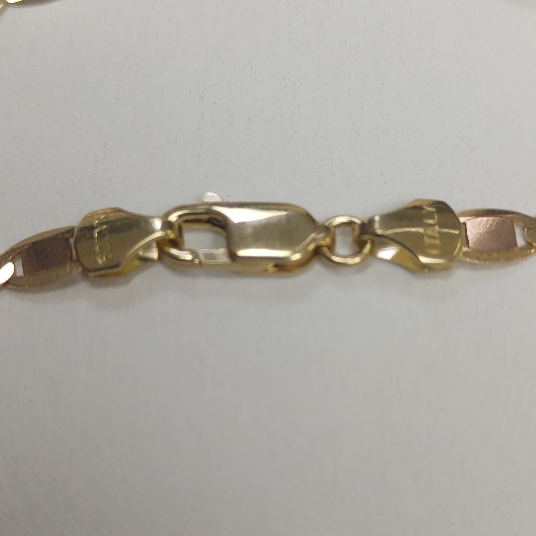 PULSERAS CABALLERO ORO 14K 4.3 (NUEVO)
