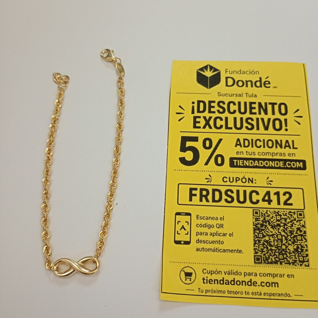 PULSERAS DAMA ORO 14K 1.9 (NUEVO)