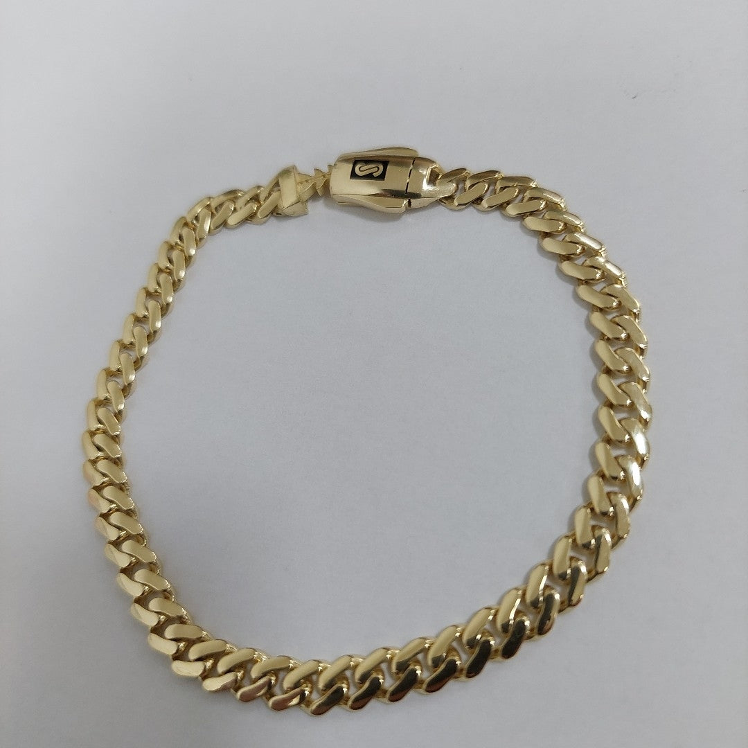 PULSERA MONACO ORO 14K 5.3 (NUEVO)