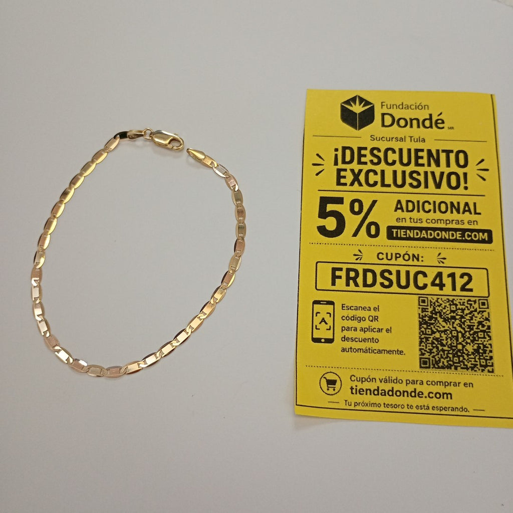 PULSERAS DAMA ORO 14K 2.2 (NUEVO)