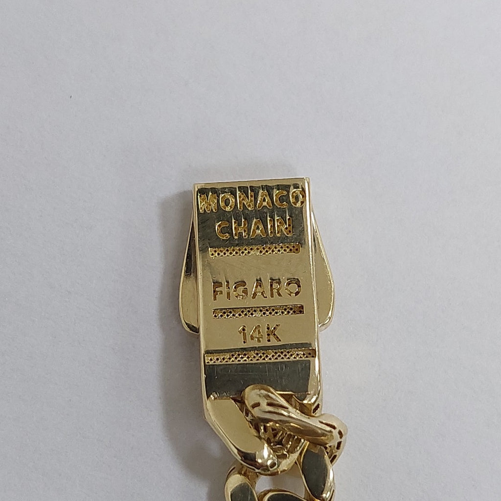 PULSERA MONACO ORO 14K 6.9 (NUEVO)